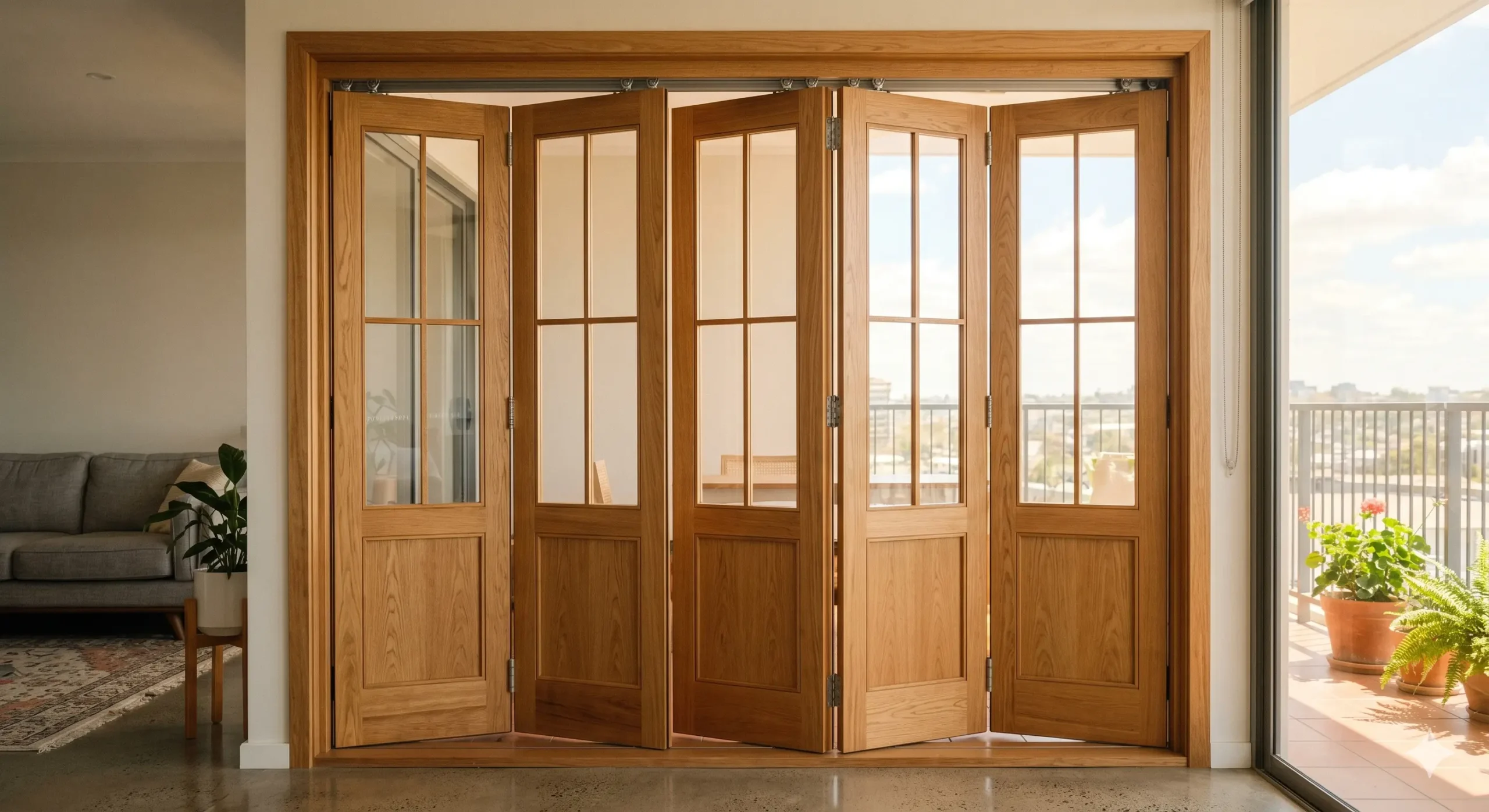 Puertas plegables
